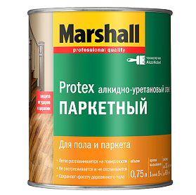 Лак Marshall Protex Паркетный матовый (0,75л)
